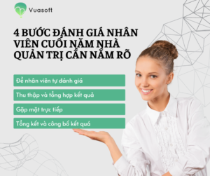 4 bước đánh giá nhân viên cuối năm